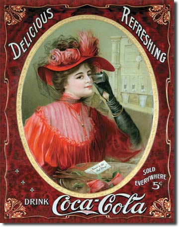 Coca Cola Victorian Red Dress